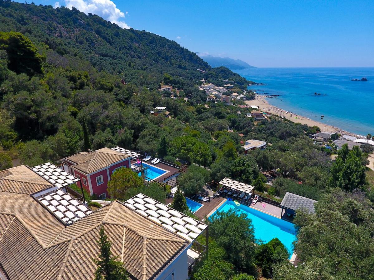 Corfu Resorts Apartments Пелекас Экстерьер фото