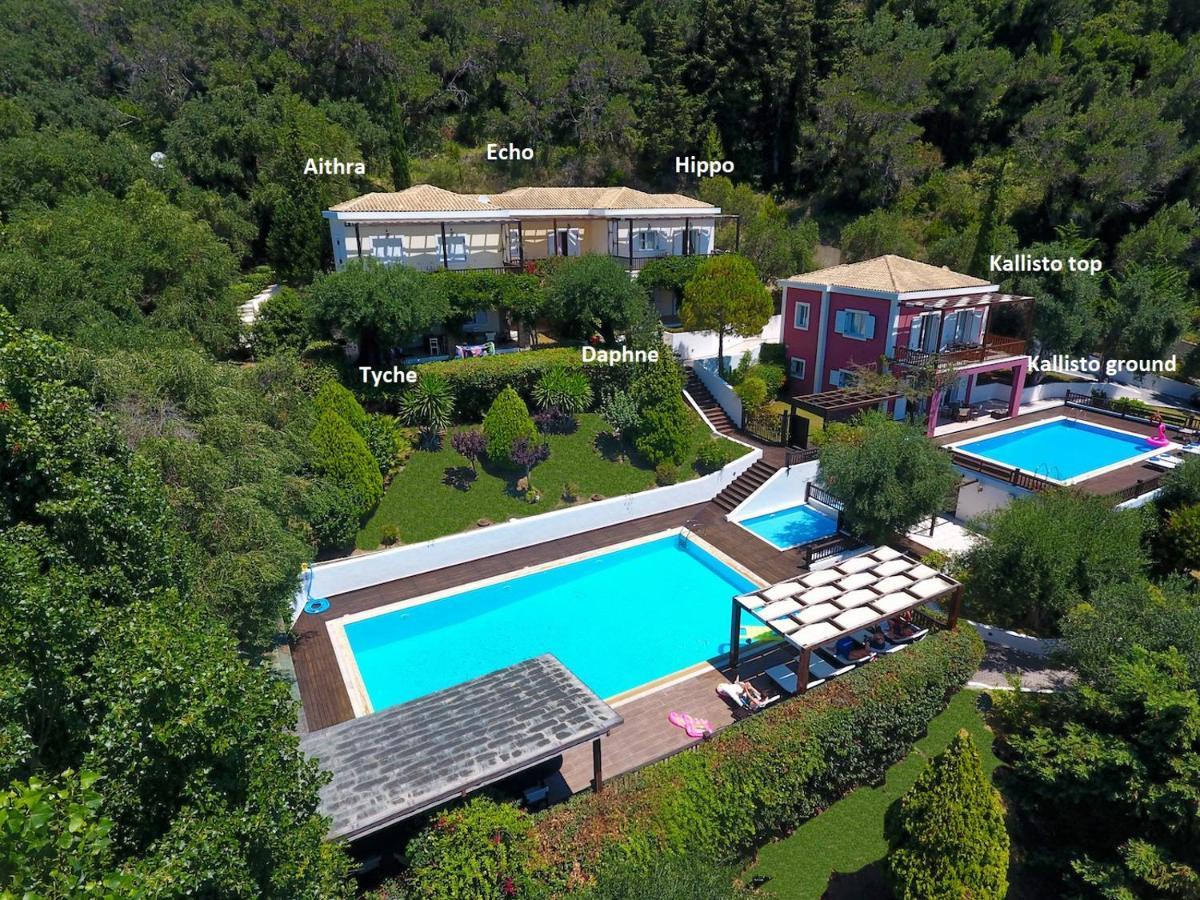 Corfu Resorts Apartments Пелекас Экстерьер фото